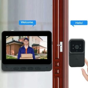 Wireless video door intercom