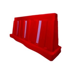 Plastic road safety device