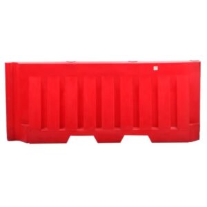 Water filled safety barricade