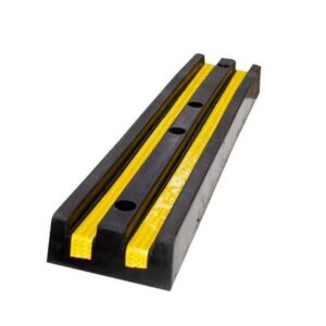 Heavy duty rubber wall guard
