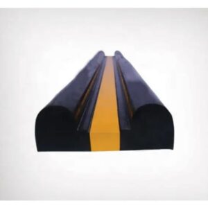 Rubber wall guard edge protector