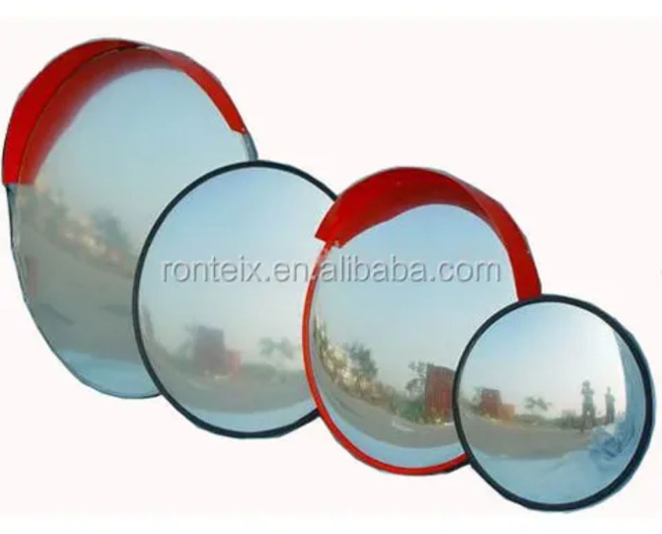 Acrylic reflector road safety mirror