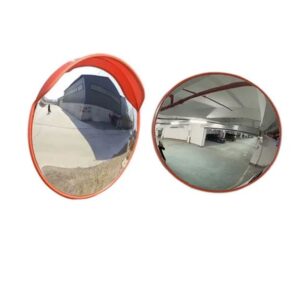 Parking safety convex mirror