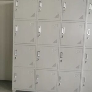 Door metal security storage locker