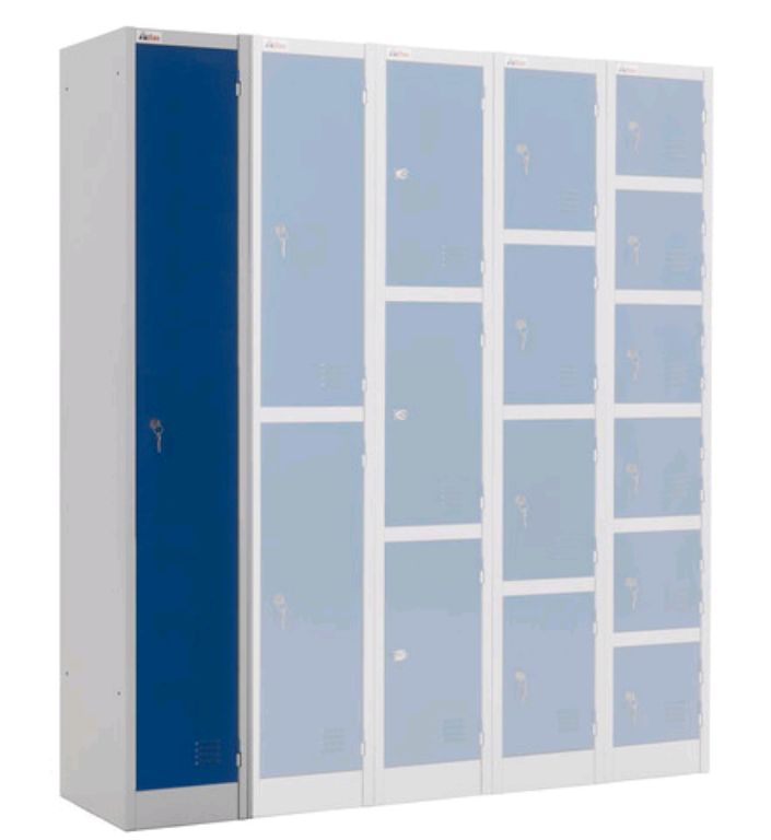 Steel security effect door locker