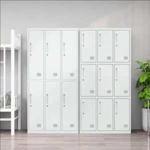 Industrial metal effect locker