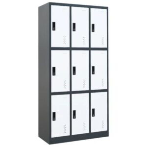 Metal storage locker