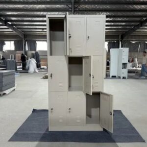 Office security metal effect locker