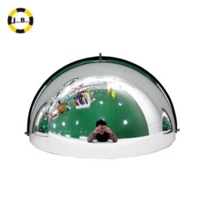 Half dome security indoor mirror