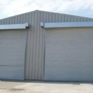 Roller shutter spring door