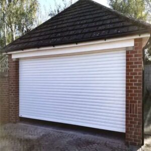 Rolling shutter spring assists