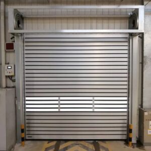 Commercial roller shutter door