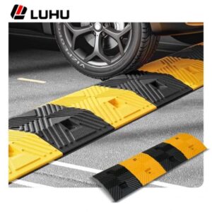 Rubber road speed bump humper 75mm