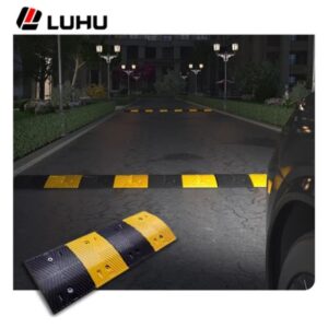 Plastic road bumps