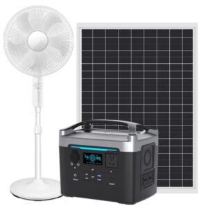 Portable solar power generator system