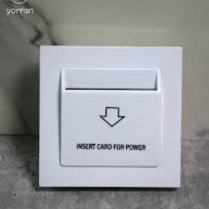 Key card insert power switch