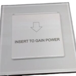 Magnetic key card switch