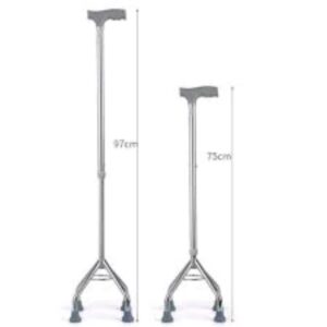 Walking Stick With 4 Small Feet