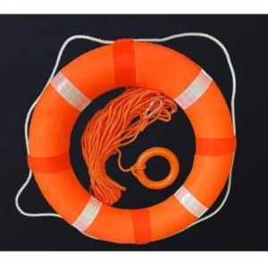 Marine life preserver buoy ring