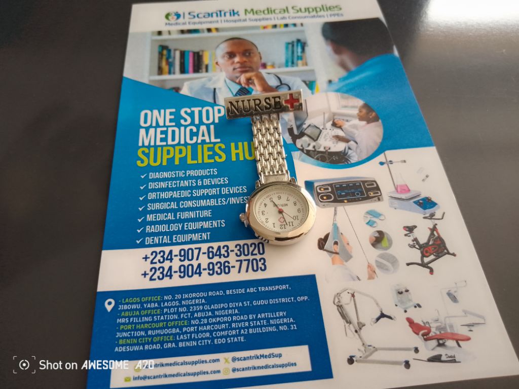 Waterproof Nurse Breast Watch