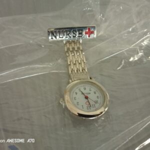 Steel Quartz Nurse Watch