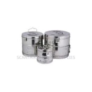 Round Sterilizing Drum 3 in 1