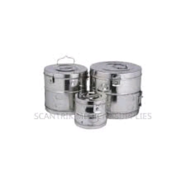 Round Sterilizing Drum 3 in 1