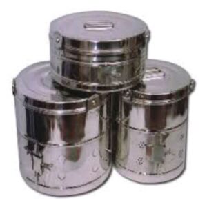 Medical Round Sterilizing Dressing Drum 3 in1