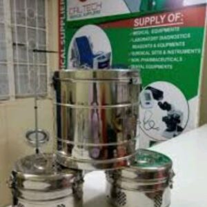 Stainless Sterilizing Drum 3 in 1