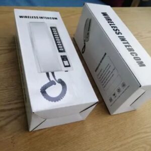 Audio wireless intercom system