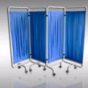 Medical Mobilize Hospital Foldable 4 Screen