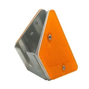 Plastic guardrail marker