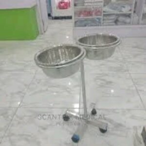 Stainless Steel Medical Hand Wash Stand Double