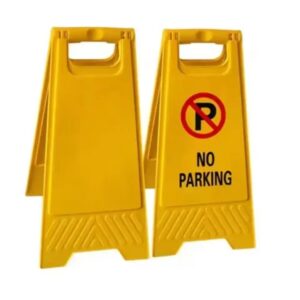 Wet floor caution sign