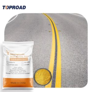 Thermoplastic coating traffic paint