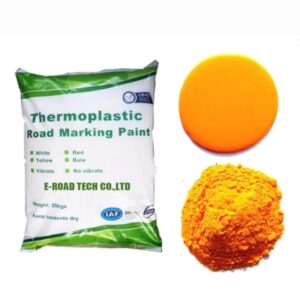 Thermoplastic paint marking