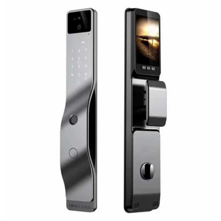 Smart door lock with camera