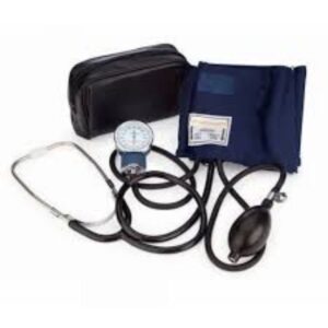 Aneroid Blood Pressure Sphygmomanometer With Stethoscope