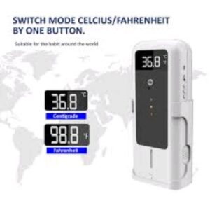 2in1 Thermometer And Sanitizer Dispenser Machine