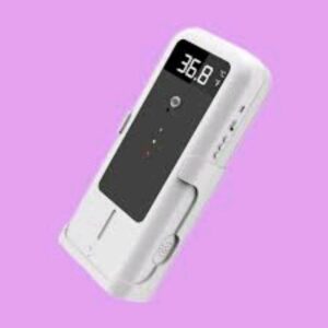 Temperature Detector With Automatic Disinfectant