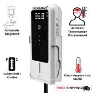 Automatic Soap Dispenser With Infrared Thermometer