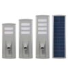 Integrated solar light for street