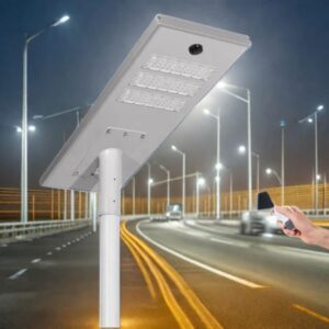 All in one high efficiency solar led street light