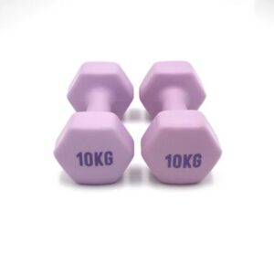 2 Pairs Of 10kg Dumbbell