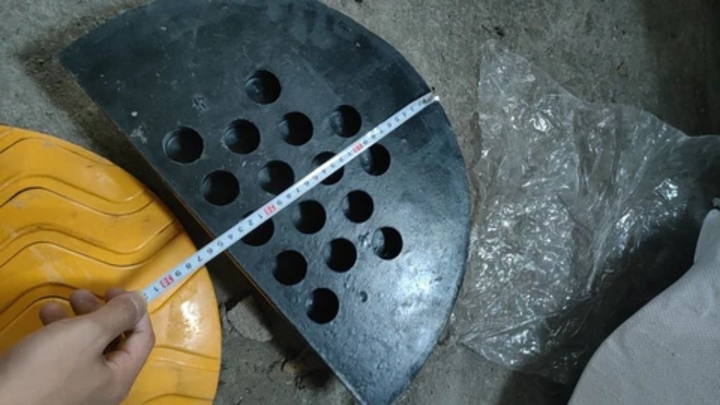 Rubber quality speed bumps