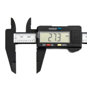 Digital fractional caliper