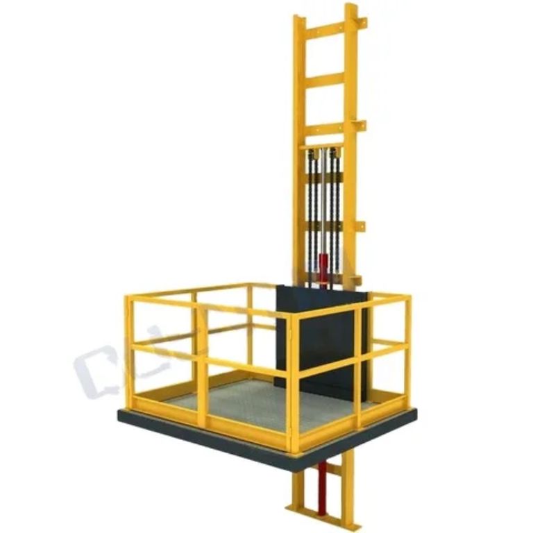 High safety cargo lift elevator