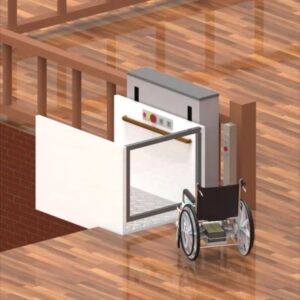 Safe and practical wheelchair platform