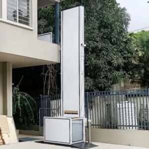 Safe hydraulic villa elevator wheelchair lift