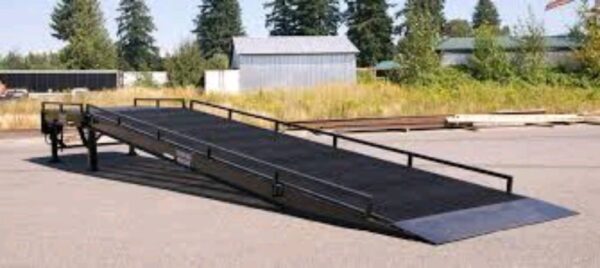 Fork Lift Container Mobile Loading Dock Ramp
